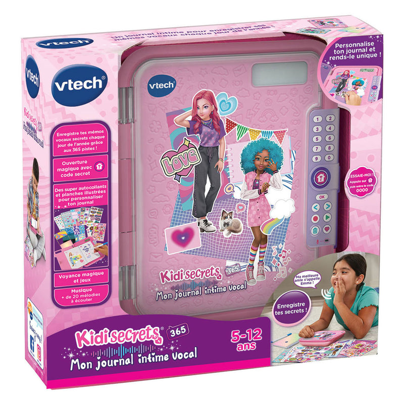 Afbeelding laden in galerijviewer, Vtech dagboek speelgoed kidisecrets 365 met spraakfunctie.