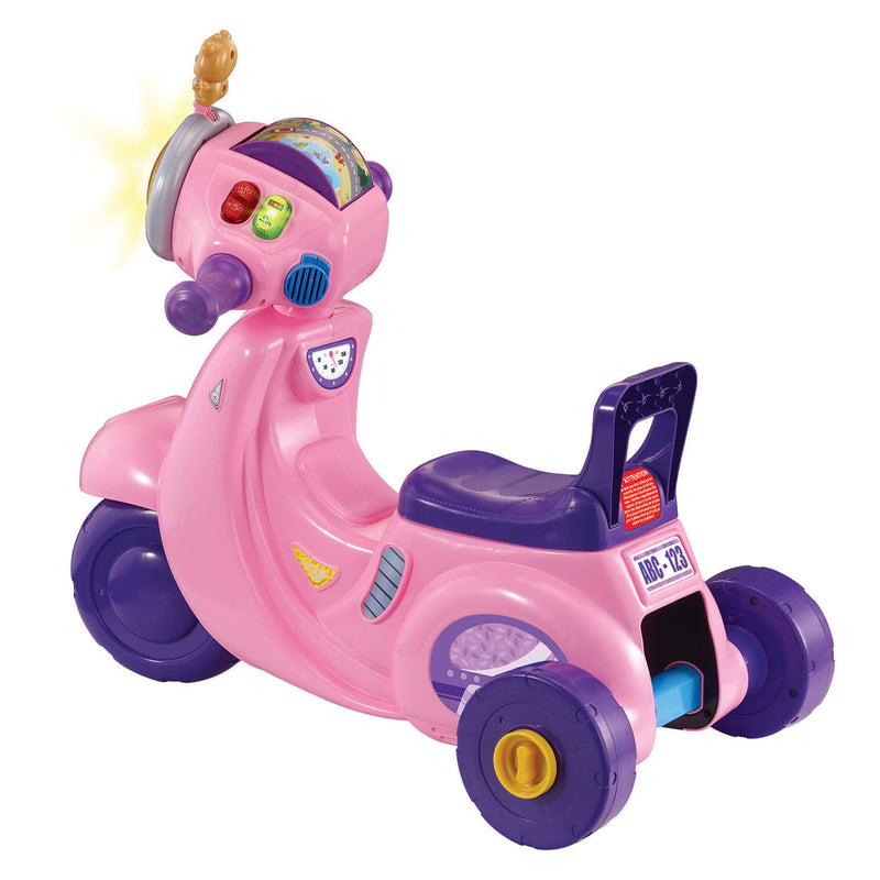 Afbeelding laden in galerijviewer, Vtech baby 2-in-1 loopfiets scooter - roze