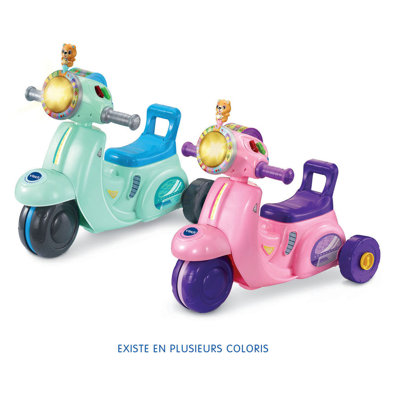 Afbeelding laden in galerijviewer, Vtech baby 2-in-1 loopfiets scooter - roze