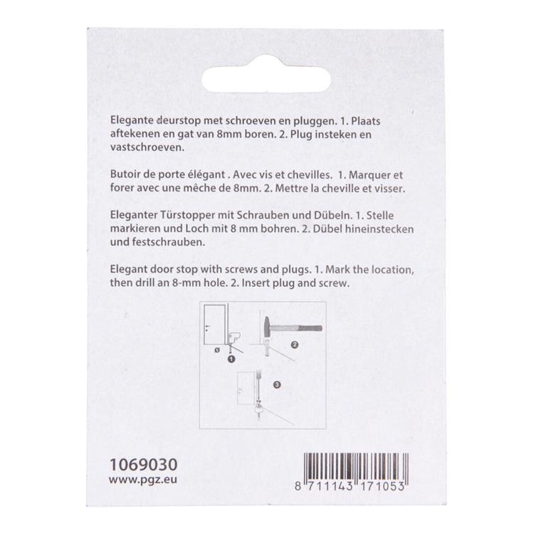 Chargez l'image dans la visionneuse de la galerie, Mack 1069030 - deurstop met rubber zwart ø 30 mm 1 st pc | 6 stuks