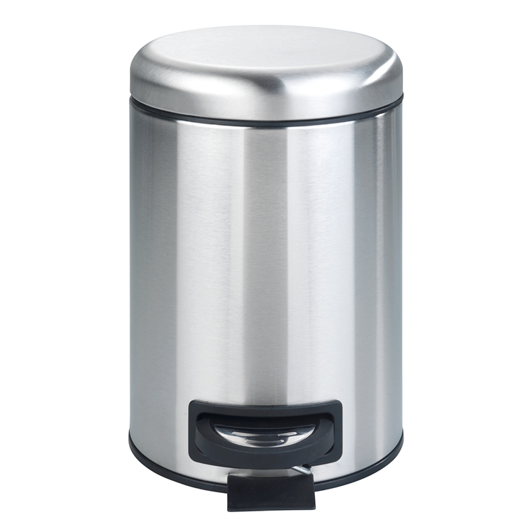 Afbeelding laden in galerijviewer, Wenko 1069562 - afvalemmer leman 3 ltr rvs mat | 1 stuks