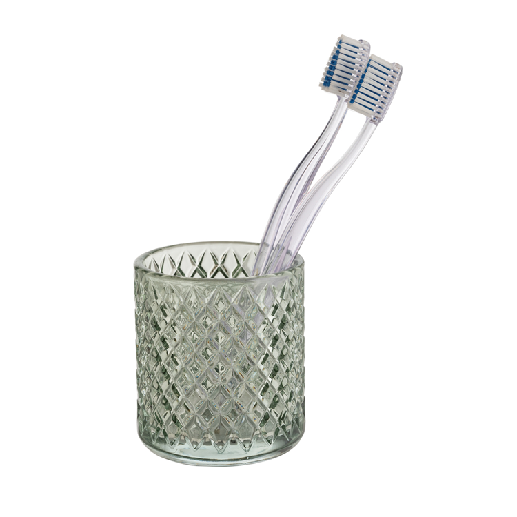 Afbeelding laden in galerijviewer, Wenko 1069564 - tandenb.h. atessa glas mintgr. | 1 stuks