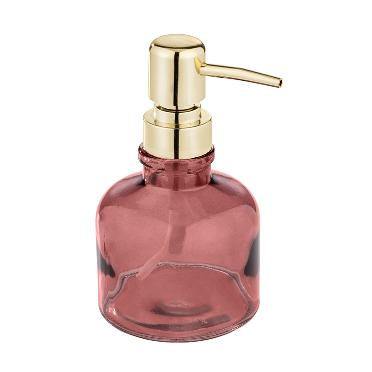 Afbeelding laden in galerijviewer, Wenko 1069593 - zeepdisp. atessa glas oudroze | 1 stuks