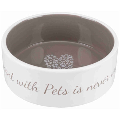 Load image into Gallery viewer, Trixie voerbak pets home taupe