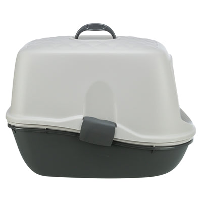 Load image into Gallery viewer, Trixie berto kattenbak overdekt met zeef scheidingssysteem grijs