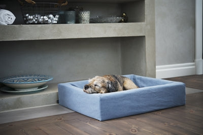 Load image into Gallery viewer, Bia Cotton hoes voor hondenmand blauw