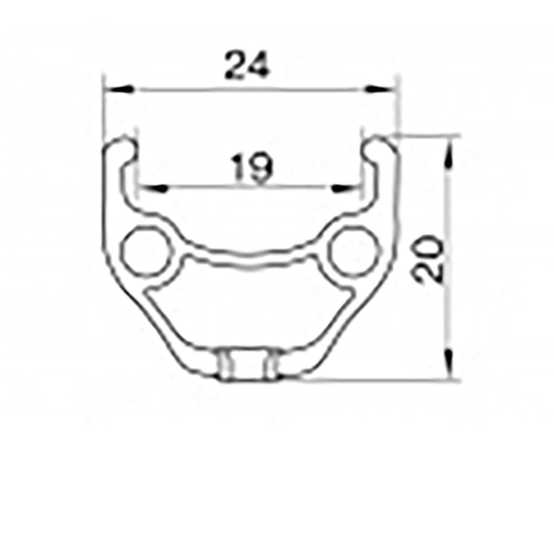 Chargez l'image dans la visionneuse de la galerie, 2.19 trekking rear wheel