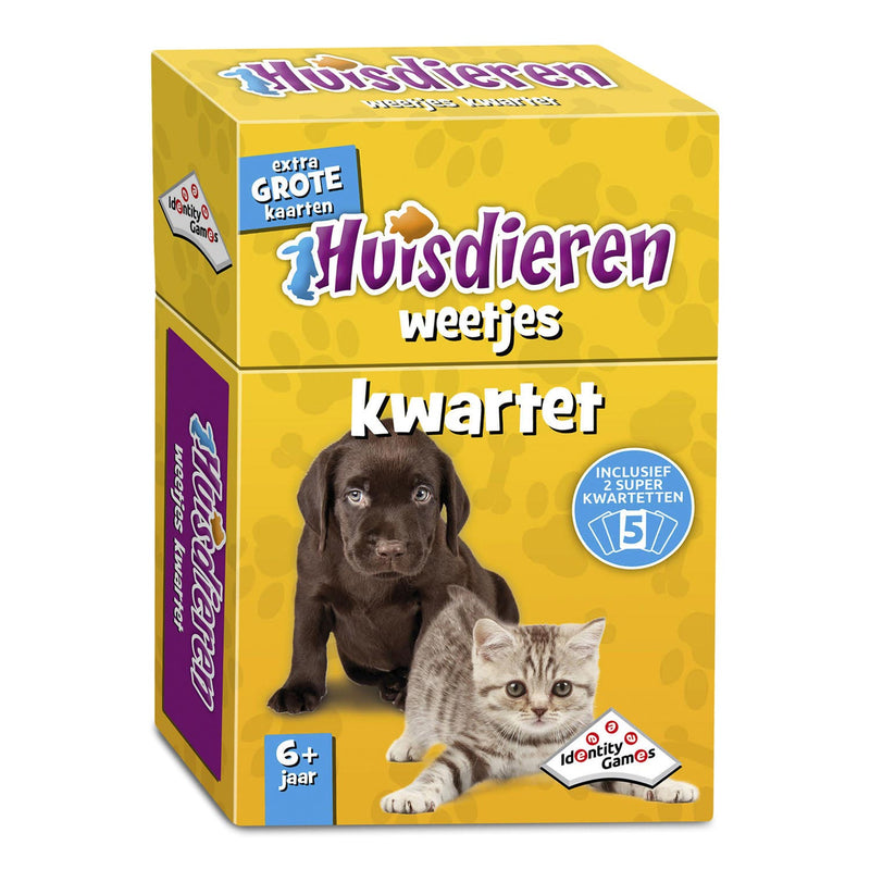 Load image into Gallery viewer, Identity games huisdieren weetjes kwartet