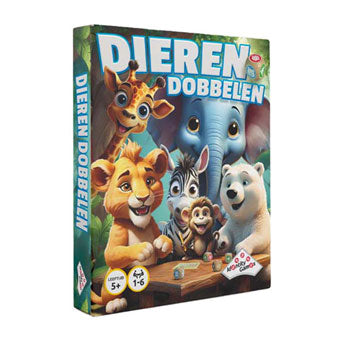 Load image into Gallery viewer, Identity games dieren dobbelen - 1 tot 6 spelers