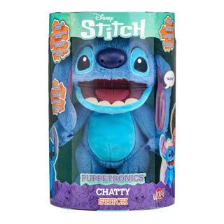 Load image into Gallery viewer, Disney chatty stitch deluxe puppetronic 32 cm