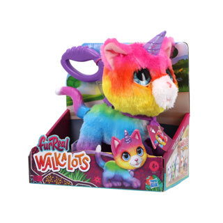 Afbeelding laden in galerijviewer, Just play furreal walkalots big wags unicorn kat - interactieve pluchen knuffel