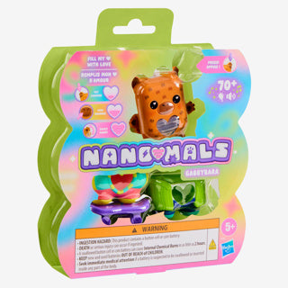Afbeelding laden in galerijviewer, Hasbro nanomals gabbybara de capybara