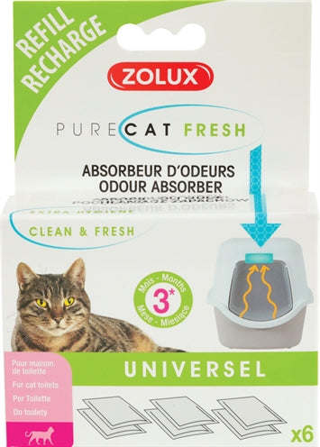 Load image into Gallery viewer, Zolux clean fresh universeel filter kattenbak