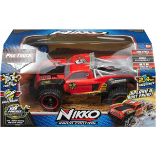 Afbeelding laden in galerijviewer, Nikko rc racing truck rood zwart