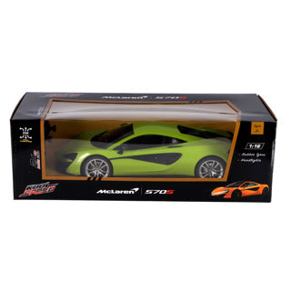 Afbeelding laden in galerijviewer, Kool speed rc mclaren 5705 1:16 + licht neon groen