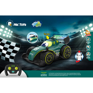 Chargez l'image dans la visionneuse de la galerie, Kiddygo radiografisch bestuurbare auto aston martin f1 1:27 met licht en geluid