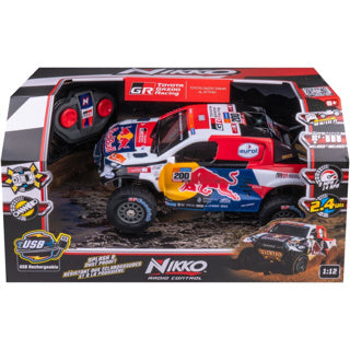 Cargue la imagen en el visor de la galería, R c nikko pro 1:12 toyota gazoo racing al-attiyah