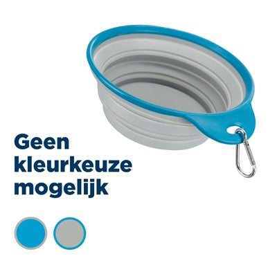 Load image into Gallery viewer, Trixie voerbak drinkbak reis stevige rand siliconen assorti