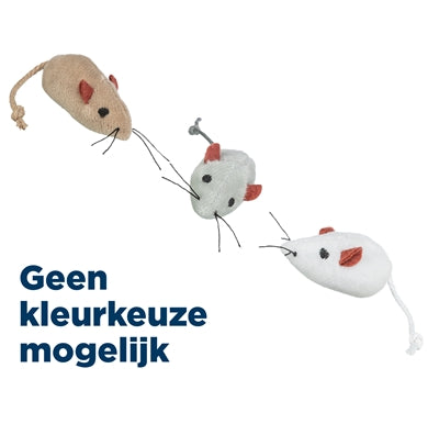 Load image into Gallery viewer, Trixie pluche muizen assorti