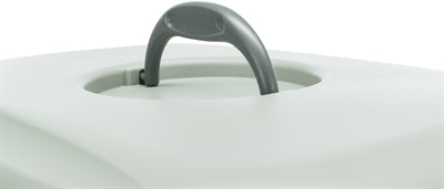 Load image into Gallery viewer, Trixie be eco gerecycled kattenbak vico met kap antraciet groen