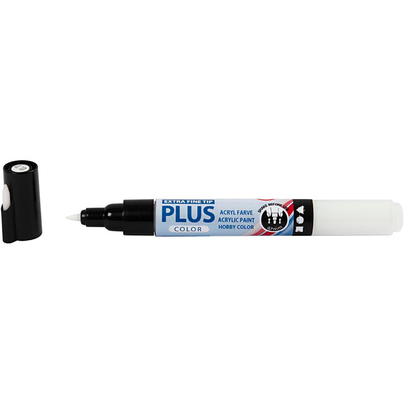 Load image into Gallery viewer, Creativ company https: www.cchobby.nl plus-color-marker-l-14-5-cm-lijndikte-0-7-mm-off-white-5-5-ml-1-stuk