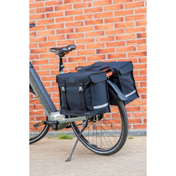 Chargez l'image dans la visionneuse de la galerie, Newlooxs tas new looxs double pannier camping zwart | 66l