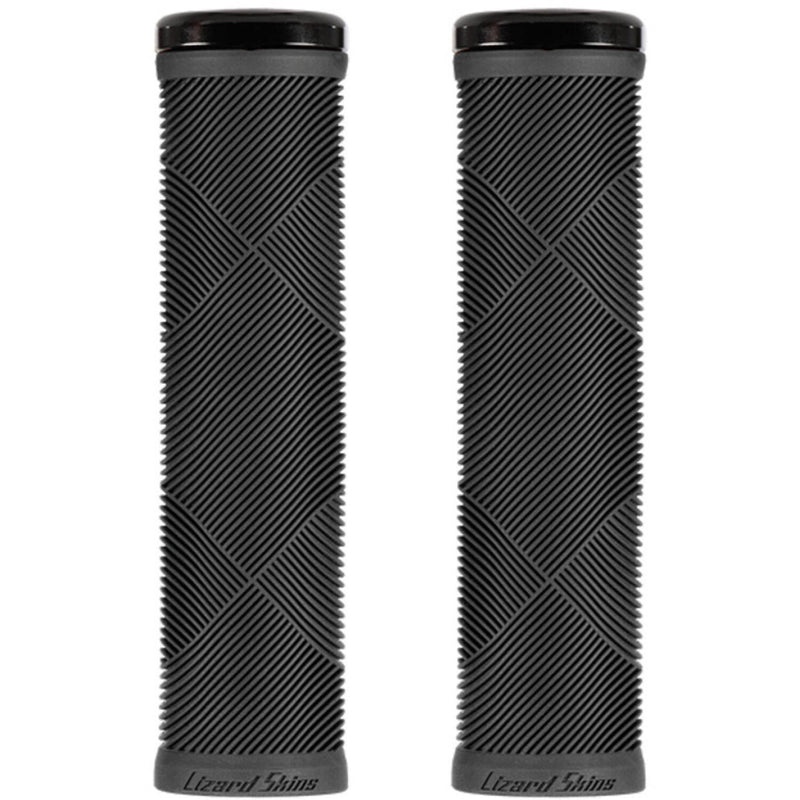 Load image into Gallery viewer, Lizard Skins Lizard skins strata single lock-on handvaten jet black