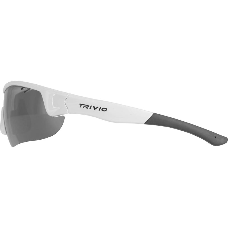 Load image into Gallery viewer, Trivio - fietsbril vento nova wit lens zwart mirror