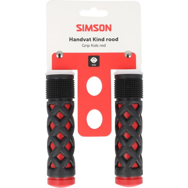 Chargez l'image dans la visionneuse de la galerie, Simson handvatten kinder rood-zwart