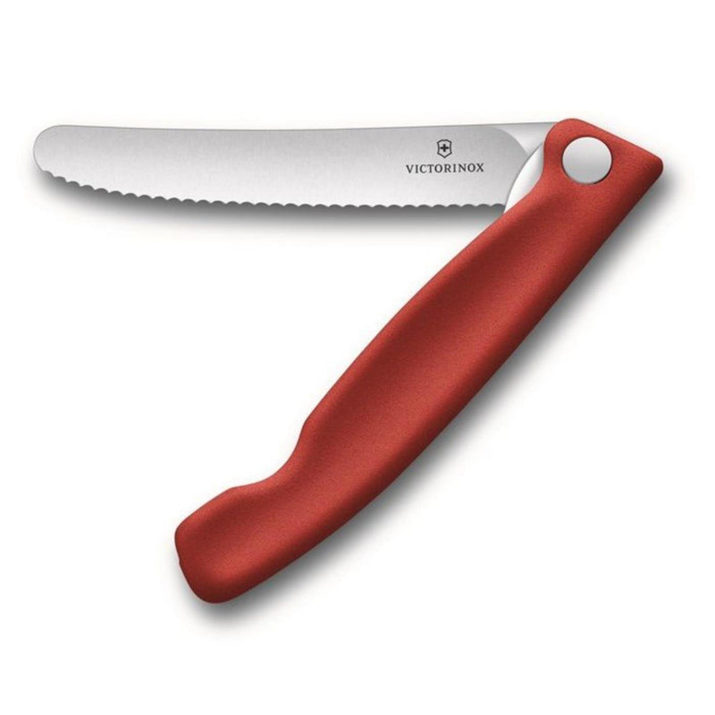 Afbeelding laden in galerijviewer, Victorinox inklapbaar tafelmes rood