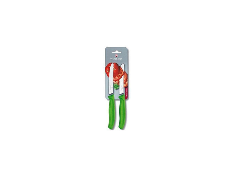 Laden Sie das Bild in Galerie -Viewer, Victorinox tomatenmes kartel 2st groen