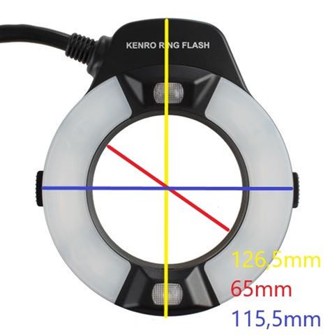 Load image into Gallery viewer, Kenro ttl macro ringflitser kfl201c voor canon