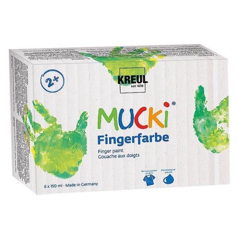 Afbeelding laden in galerijviewer, Overige merken kreul mucki vingerverf 6x150 ml