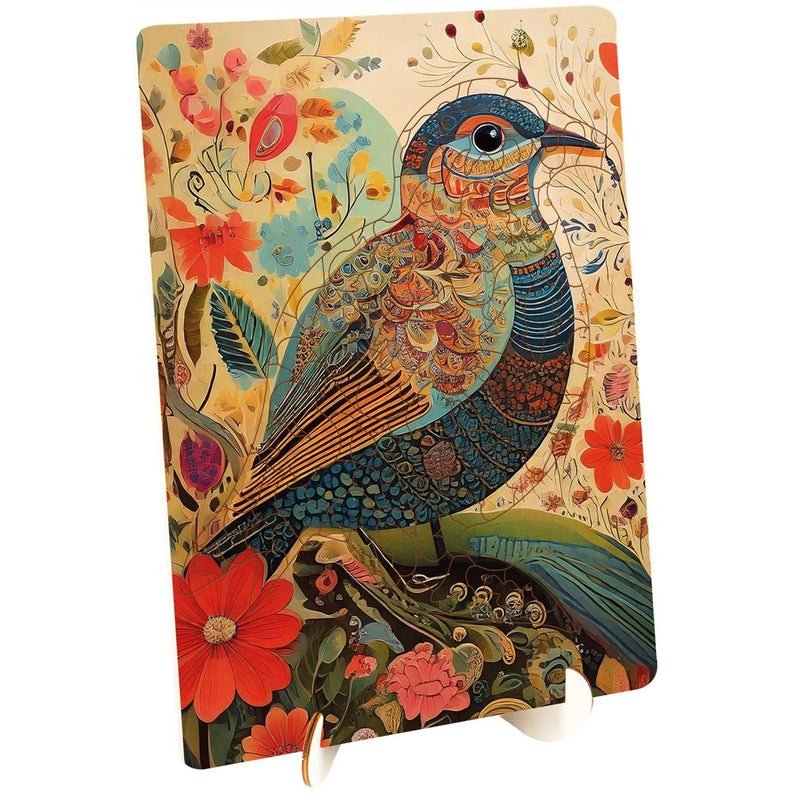 Load image into Gallery viewer, Moxy houten puzzel bird unieke vormen