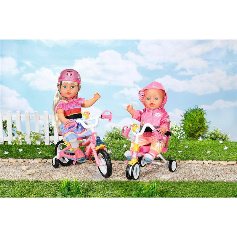 Afbeelding laden in galerijviewer, Zapf baby born driewieler voor 43cm