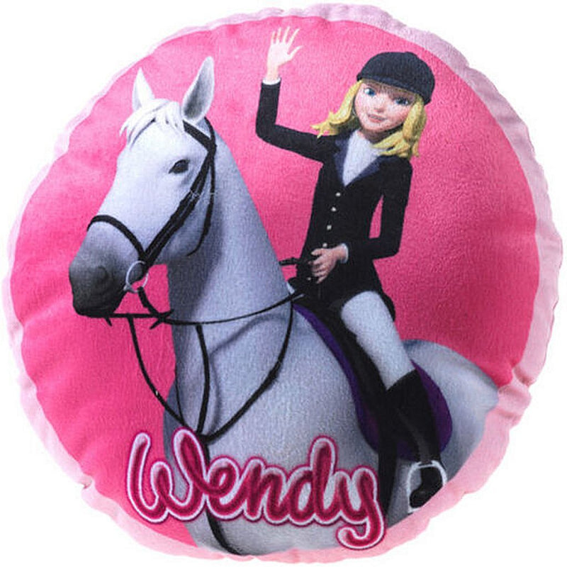 Load image into Gallery viewer, Heunec knuffelkussen wendy roze 25 cm