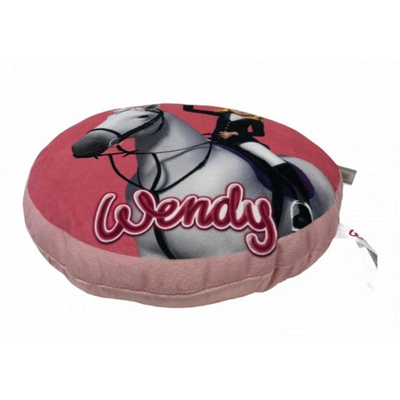 Load image into Gallery viewer, Heunec knuffelkussen wendy roze 25 cm