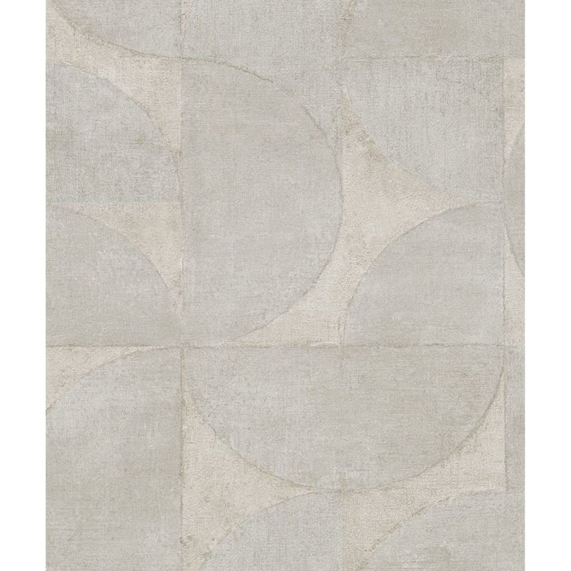 Load image into Gallery viewer, Noordwand Noordwand Behang Vintage Deluxe Graphic Circle grijs en beige