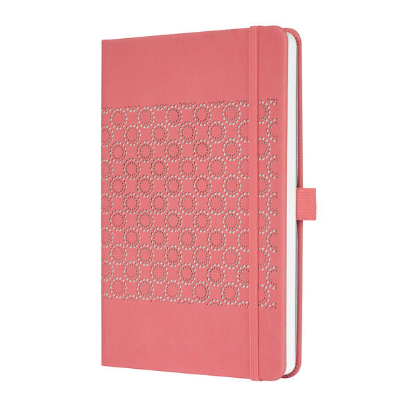 Chargez l'image dans la visionneuse de la galerie, Sigel Sigel SI-JN203 Notitieboek Jolie Impress A5 Hardcover Gelinieerd 'Salmon Pink'