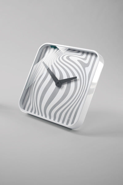 Load image into Gallery viewer, Sigel si-wu120 wandklok artetempus opta white met quartz uurwerk