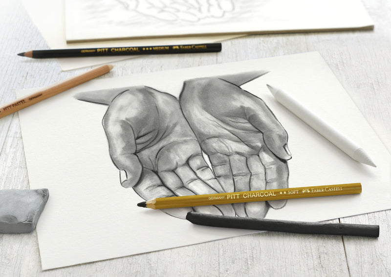 Load image into Gallery viewer, Faber-castell faber castell fc-114002 houtskoolset 7-delig