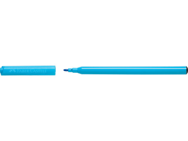 Load image into Gallery viewer, Faber castell fc-554201 viltstift 12 stuks uitwasbaar karton etui