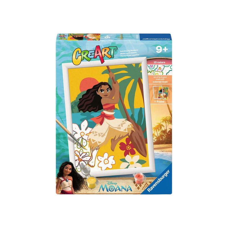 Load image into Gallery viewer, Ravensburger creart schilderen op nummer - vaiana's avonturen
