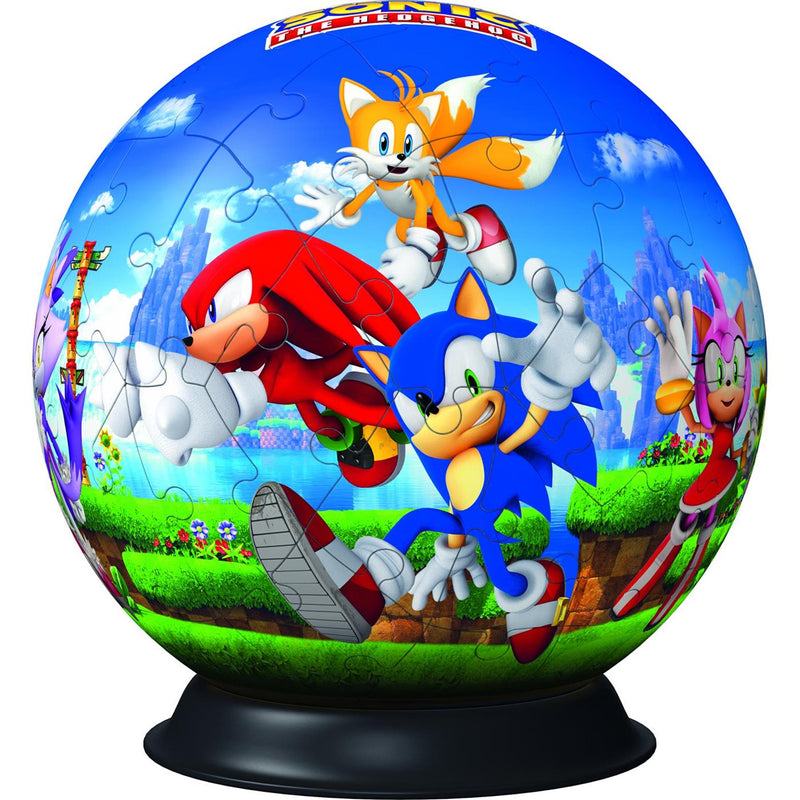 Load image into Gallery viewer, Ravensburger 3d puzzel sonic 72 stukjes