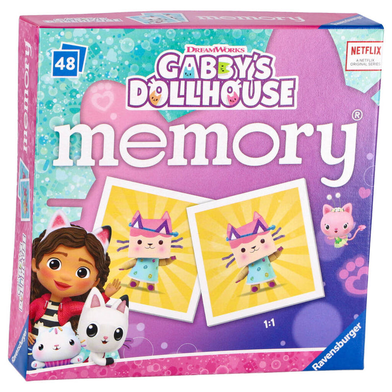 Load image into Gallery viewer, Ravensburger gabby #039;s dollhouse memory 48 kaarten