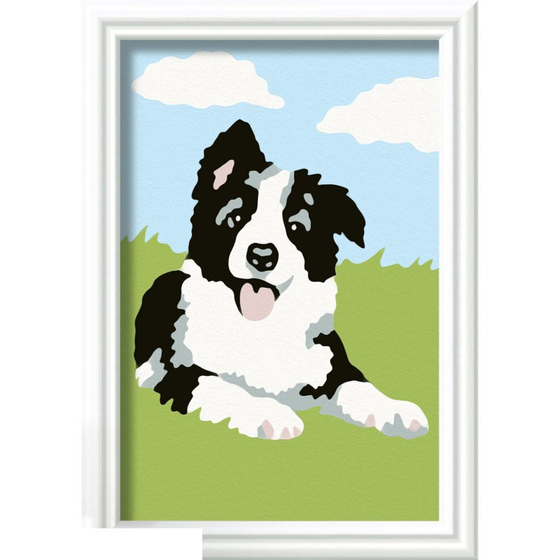 Load image into Gallery viewer, Ravensburger creart schilderen op nummer border collie