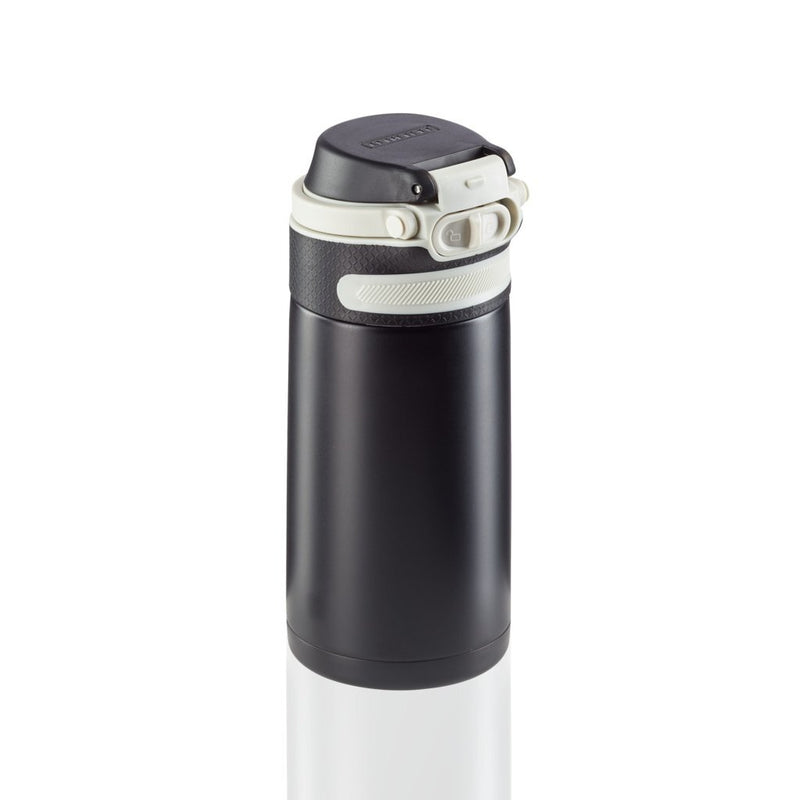 Load image into Gallery viewer, Leifheit 3243 flip isoleerbeker 350 ml zwart