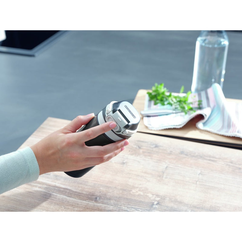 Load image into Gallery viewer, Leifheit 3243 flip isoleerbeker 350 ml zwart