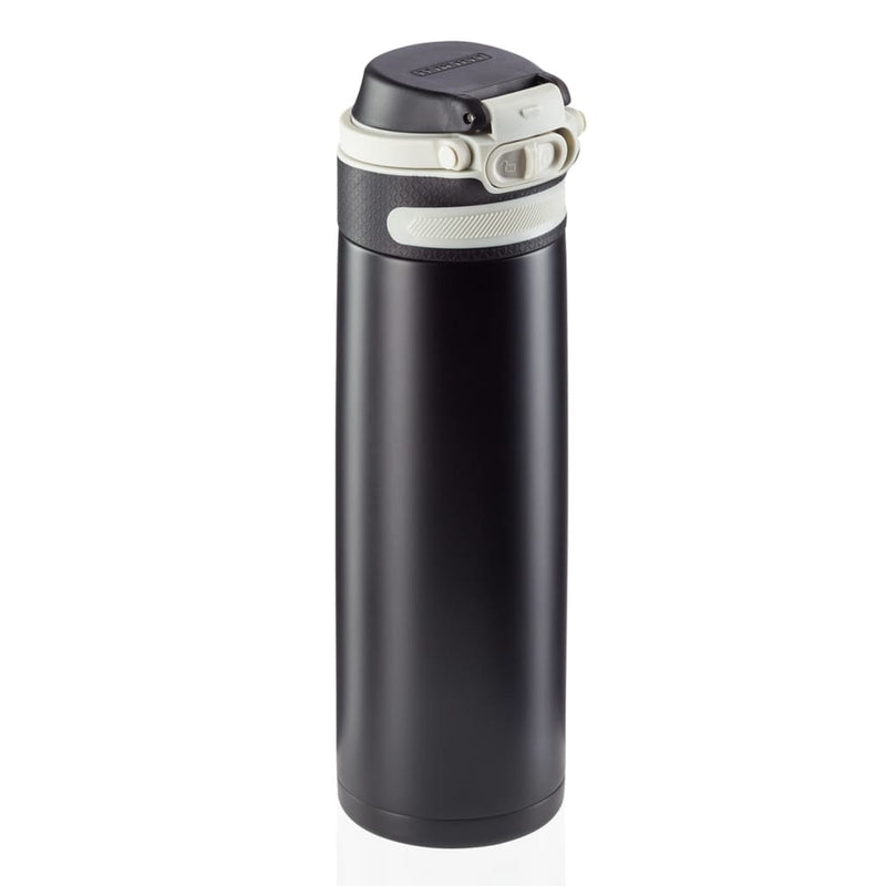 Load image into Gallery viewer, Leifheit thermosfles flip 600 ml zwart