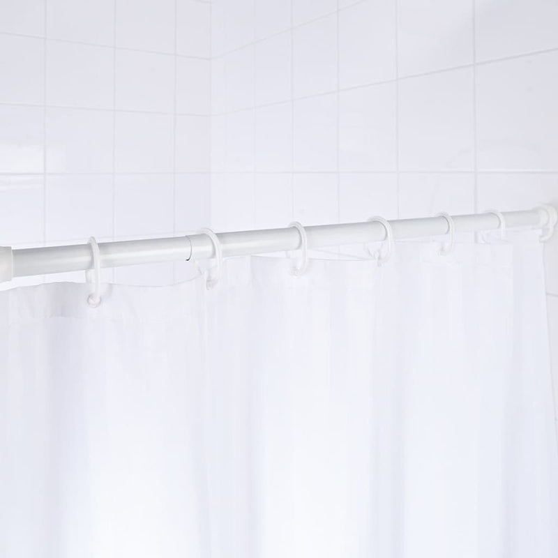 Load image into Gallery viewer, RIDDER RIDDER Douchegordijnstang telescopisch 110-185 cm wit 55201